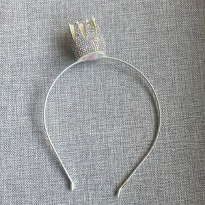 Bari Lynn Crown Headband, NEW